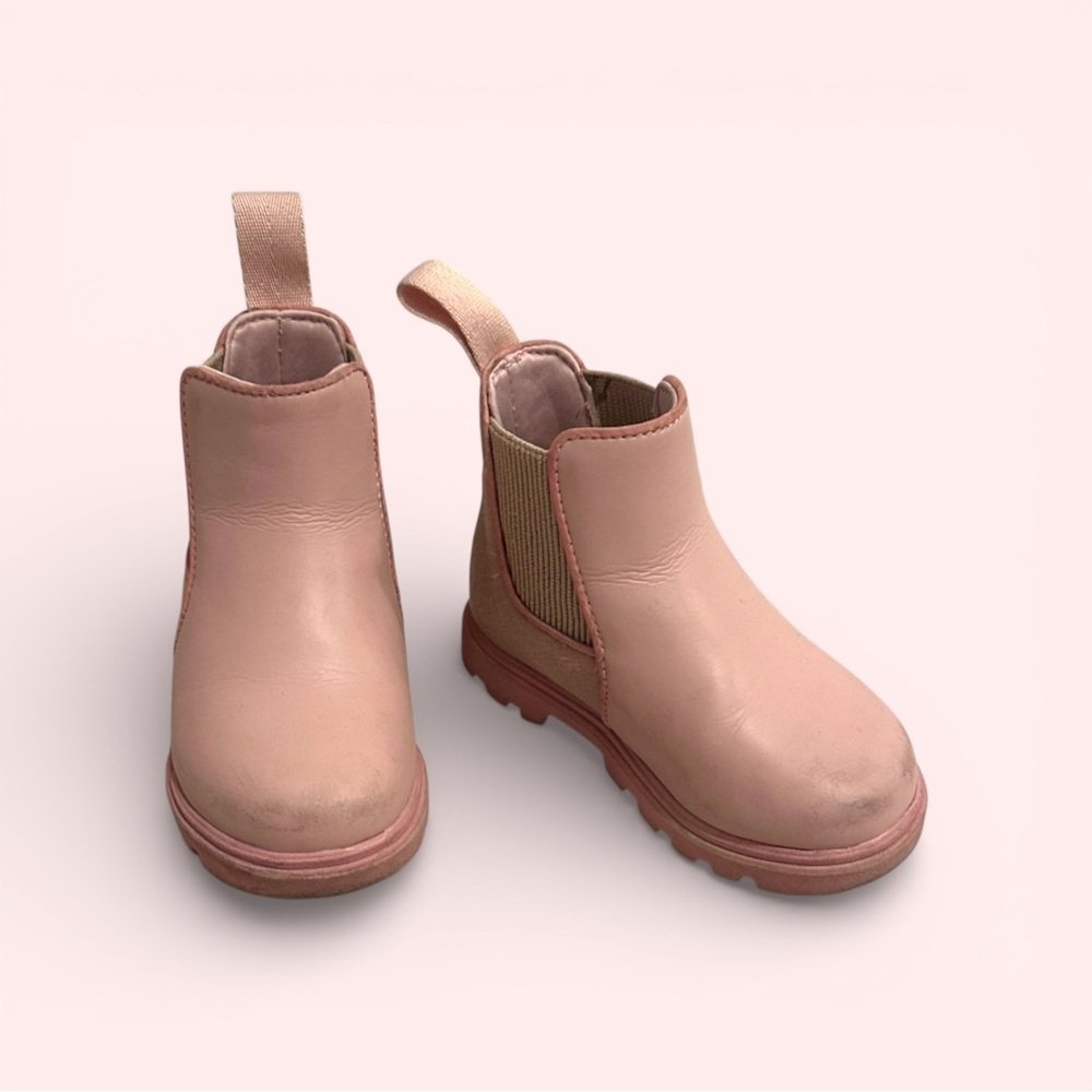 [KID] NATIVE Toddler Chelsea Ankle Boots Pink Size 7